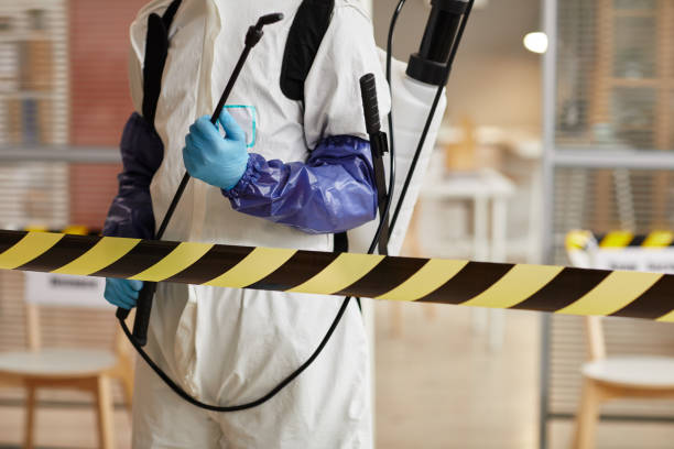 Professional Biohazard technician working in Morris Plains, NJ
